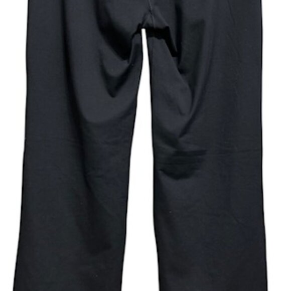 BCG Black Flare Legged Athletic Stretch Pants-Size L-Mid Rise-Cropped - Picture 5 of 8